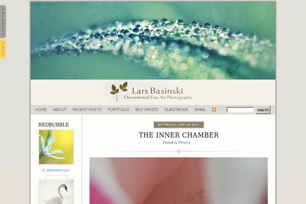ProPhoto 3 theme site design template sample