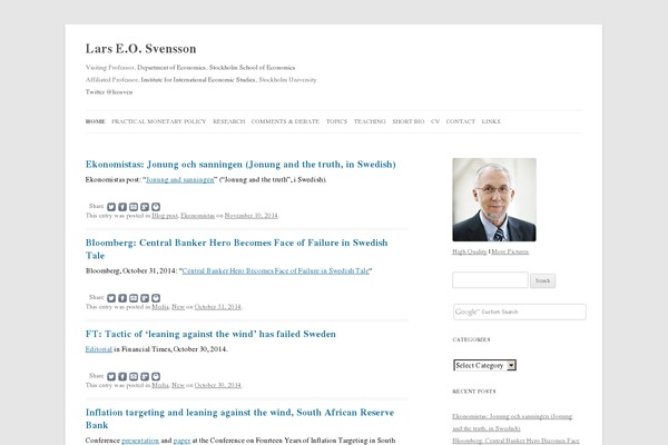 Site using Better archives widget plugin