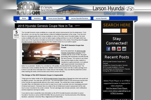larsonhyundaiblog.com site used Back2black