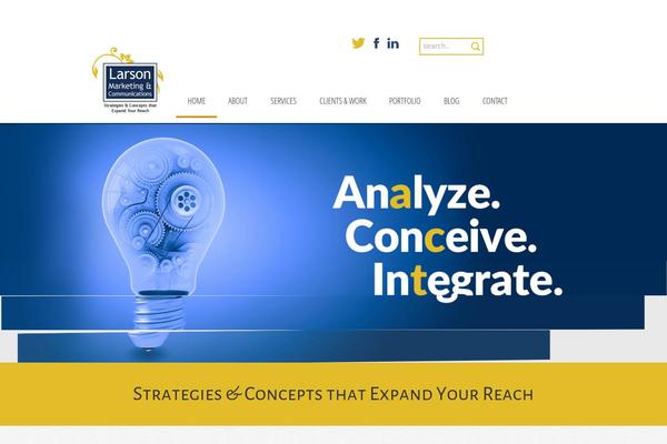 larsonmarcom.com site used Lars