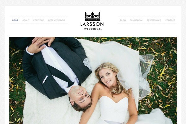 LENS theme site design template sample