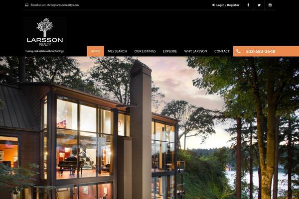 Realhomes Theme theme site design template sample