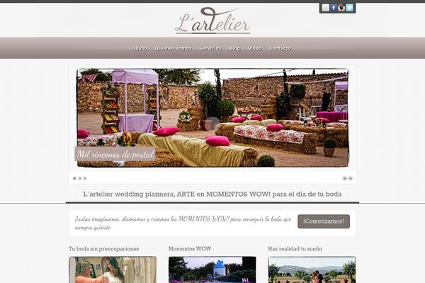 Arcadian theme site design template sample
