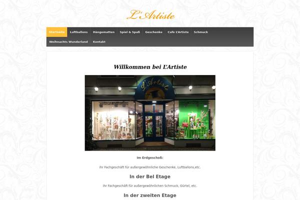 Responsive theme site design template sample