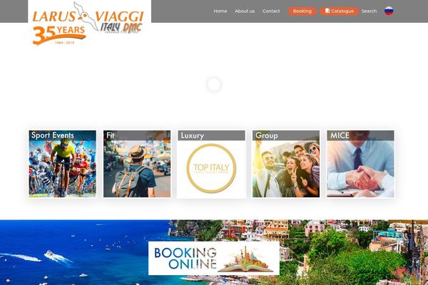 Site using Grandtour-custom-post plugin