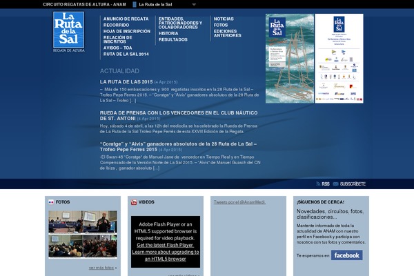 Site using Daiko's YouTube Widget plugin