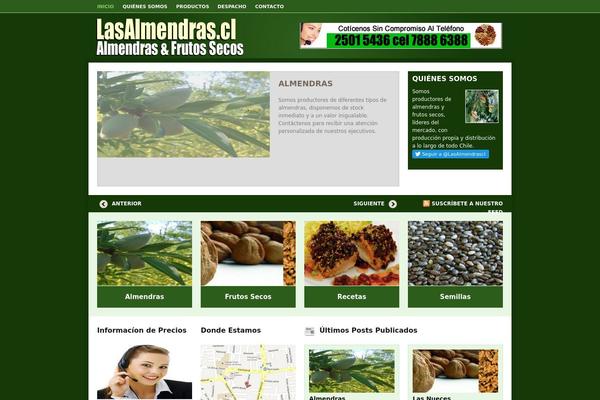 Aperture theme site design template sample