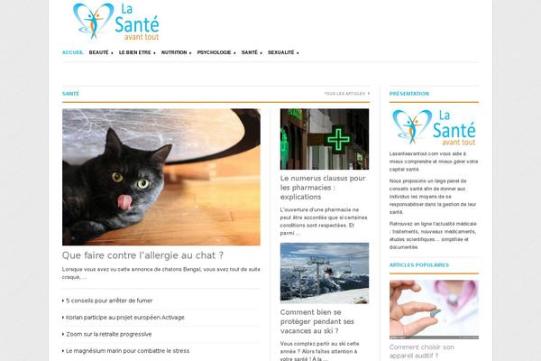 lasanteavantout.com site used Original-principale