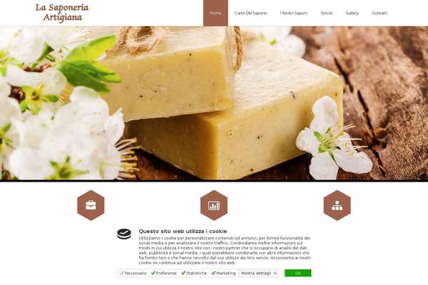lasaponeriaartigiana.it site used Advertica Lite
