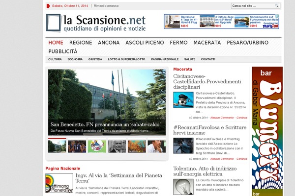 Newspaper Child theme site design template sample