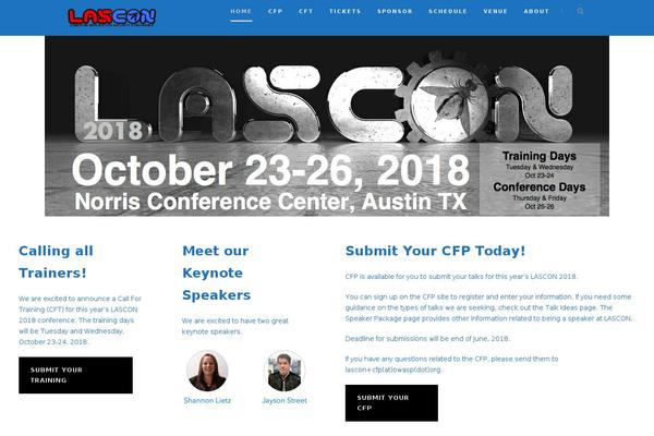Thekeynote theme site design template sample