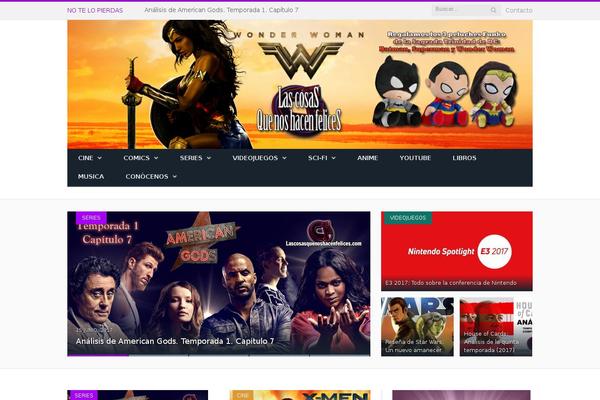 Newspaper theme site design template sample