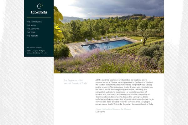 Reach theme site design template sample