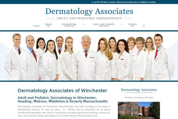 Divi theme site design template sample