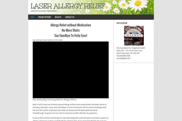 News theme site design template sample