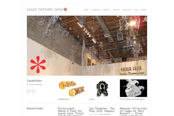 Craft theme site design template sample
