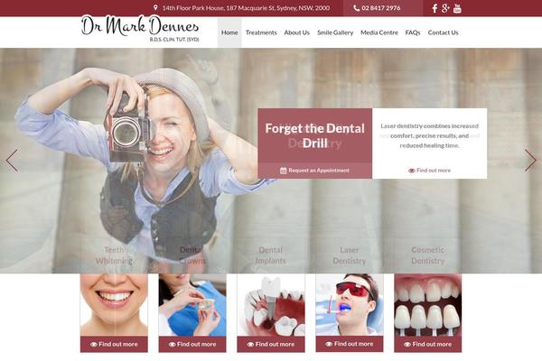 Standard-responsive theme site design template sample