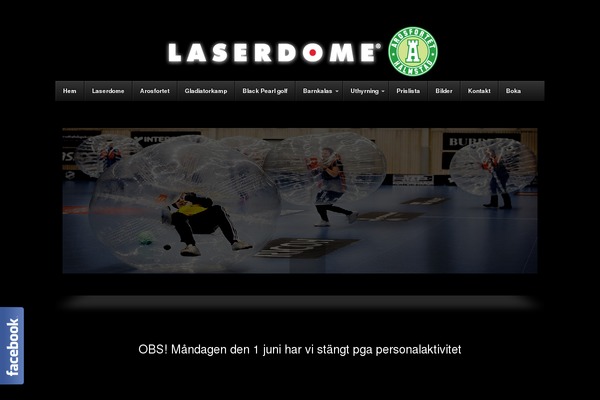 Site using Facebook Likebox Slider by ARScode plugin