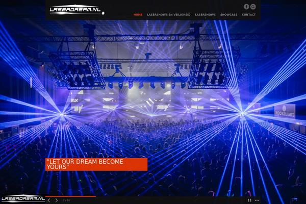 Fullscene theme site design template sample