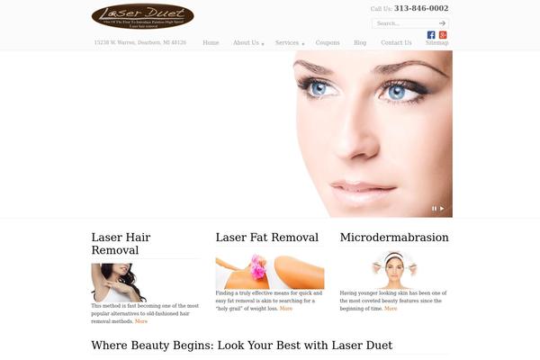 laserduet.com site used Patientgain-2021-april