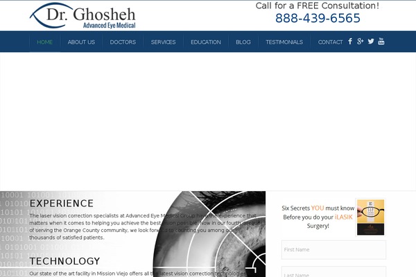 laserforeyes.com site used Unbiazed