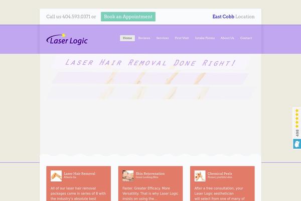 Beautypress theme site design template sample