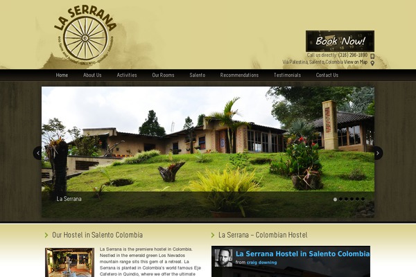 laserrana.com.co site used Welcome Inn