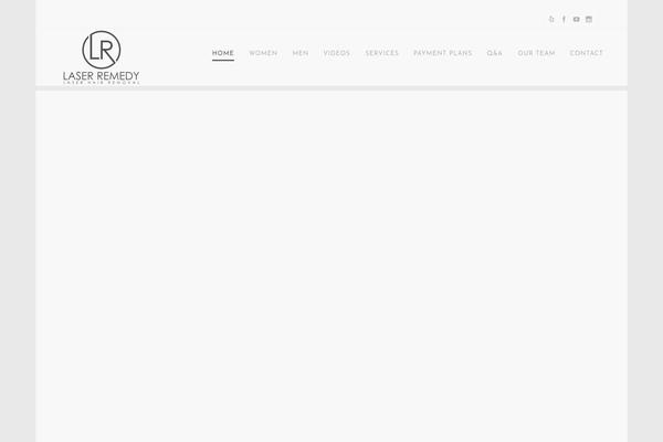 Highend theme site design template sample