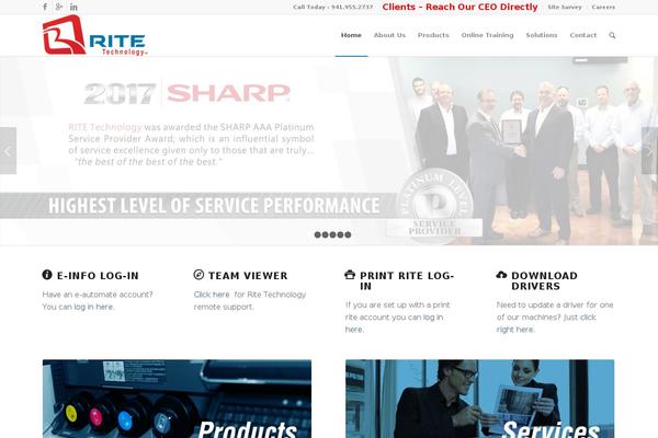 Enfold theme site design template sample