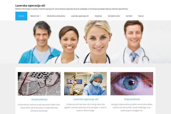 Melos theme site design template sample