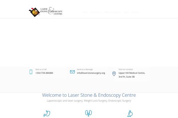Medical-clinic theme site design template sample