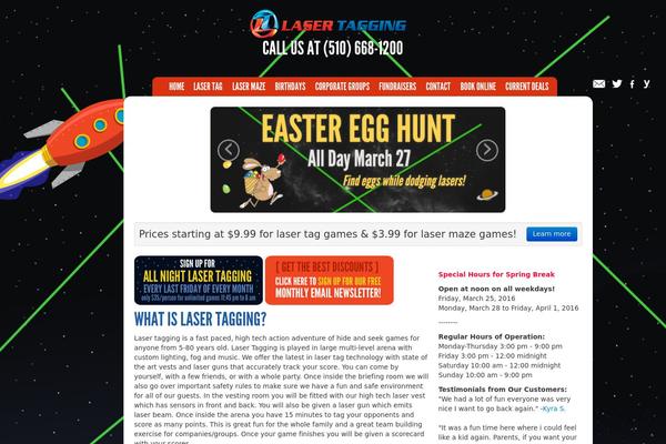 lasertagginginc.com site used Lasertag