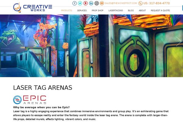 Site using Portfolio Gallery plugin