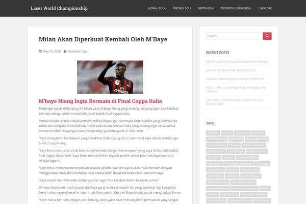 Sparkling theme site design template sample
