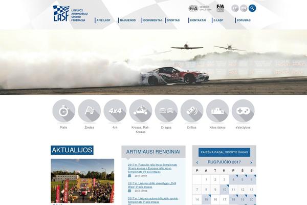 Site using Event Geek plugin