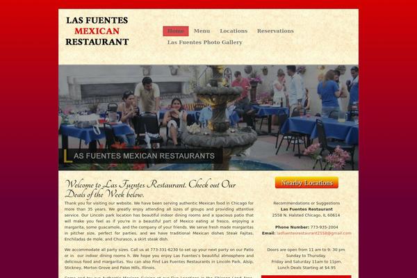 Tanjun theme site design template sample