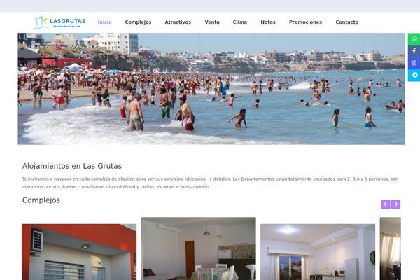 Wprentals theme site design template sample