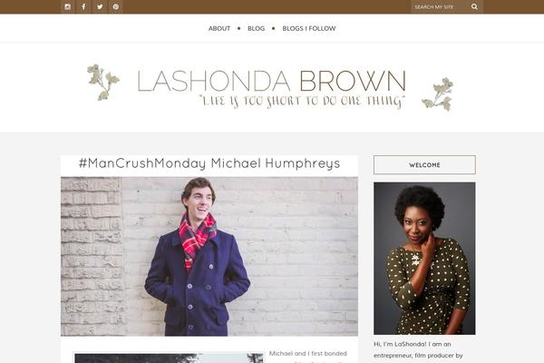 Zarja theme site design template sample