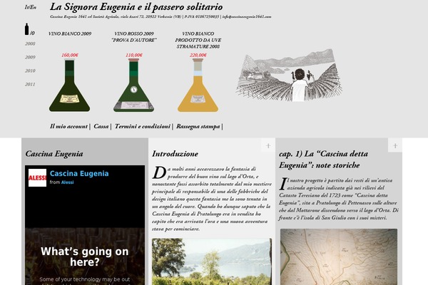 lasignoraeugeniaeilpasserosolitario.com site used Eugenia