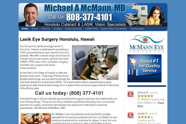 lasikeyesurgeryhawaii.com site used Smallbiz