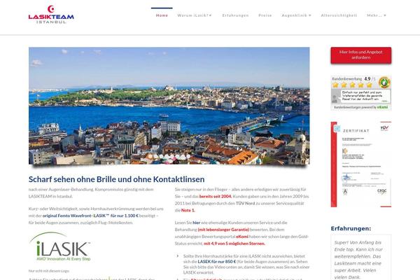 Astra theme site design template sample