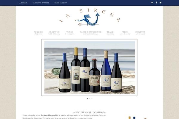 Flourish theme site design template sample