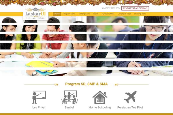 Site using GS Testimonial Slider plugin