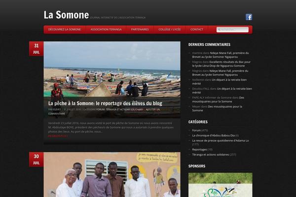 GamePress theme site design template sample