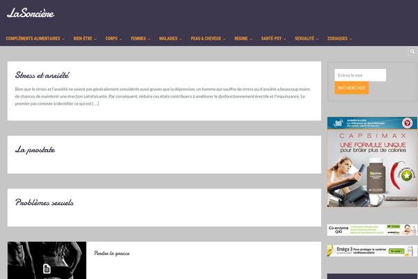 Pravda theme site design template sample