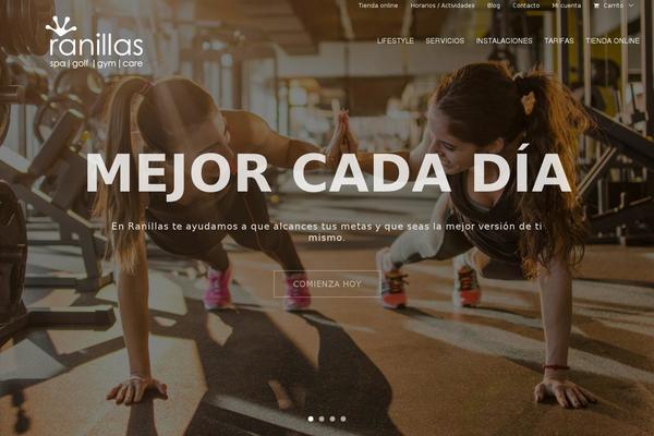 Site using Cherry-portfolio plugin