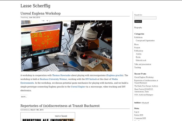 Journalist theme site design template sample