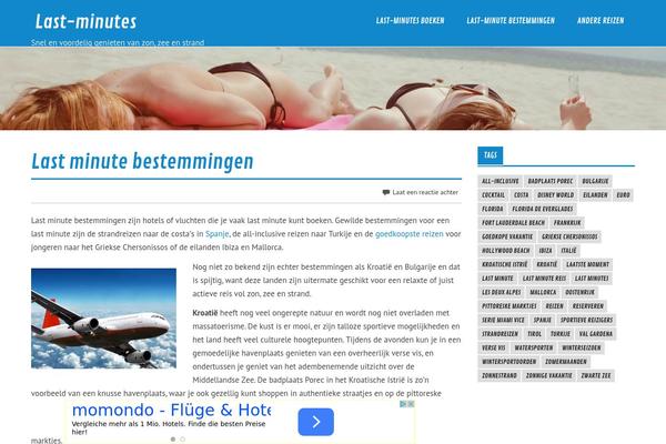 Glades theme site design template sample