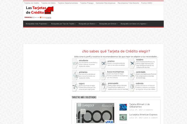 Financialred theme site design template sample