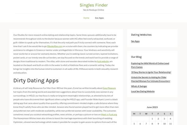 Abel theme site design template sample